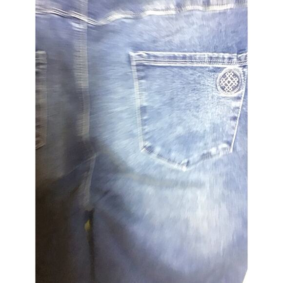 Laurie Felt Plus Size Jeans Sz. 28W Blue Skinny Leg Stretchy Medium Wash - Picture 4 of 10